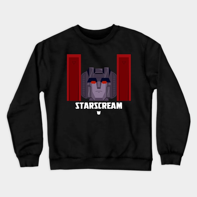 TF - Starscream Crewneck Sweatshirt by DEADBUNNEH